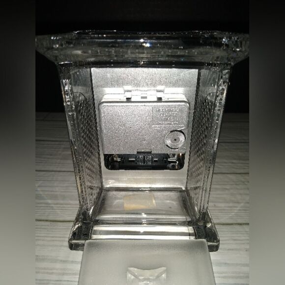 Crystal Legends By Godinger Vintage 24% Lead Crystal Clock Made in West Germany - Picture 11 of 13